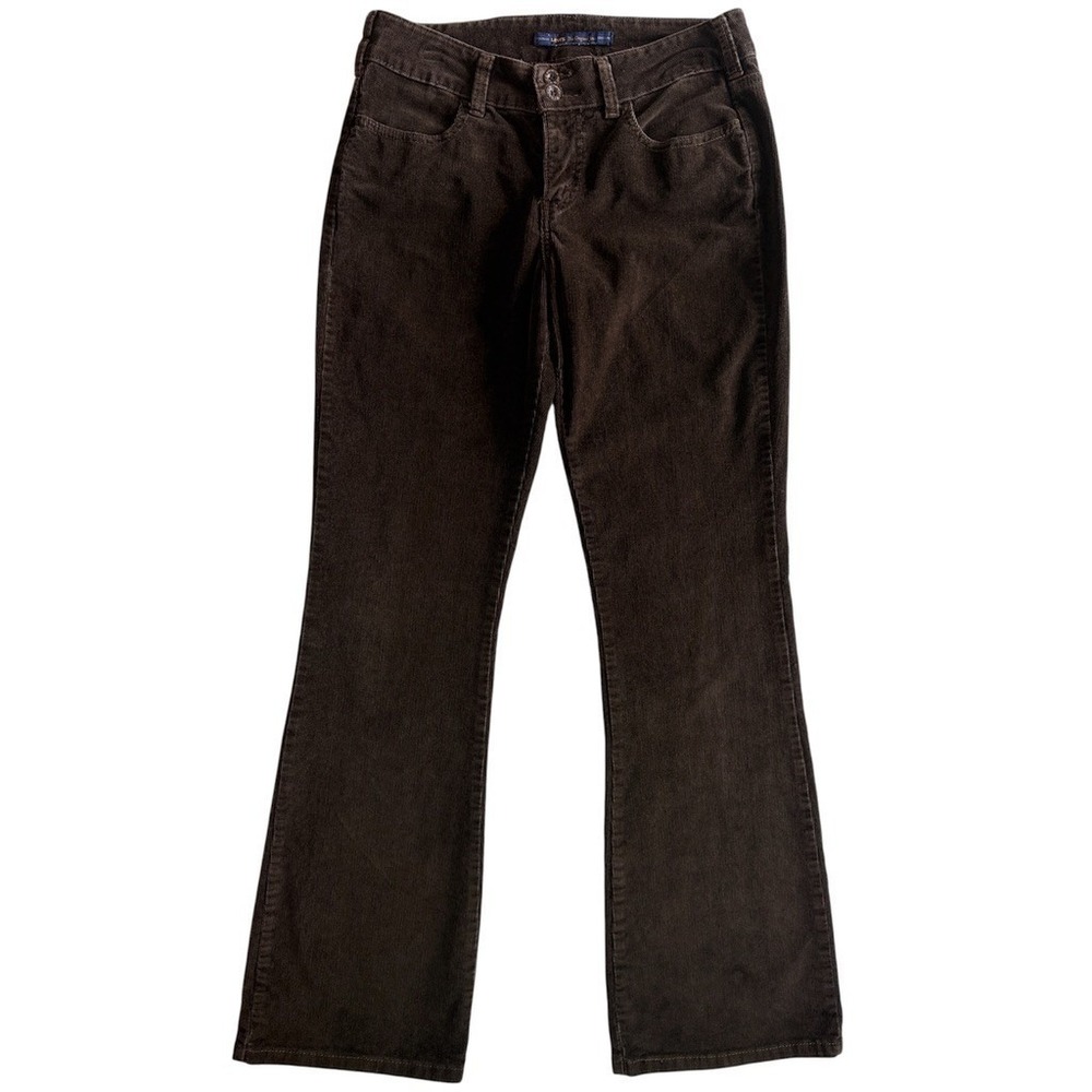 Levi's Corduroy Slender Boot Cut‎ 526 Jeans Women 4 Brown Stretch Low Rise